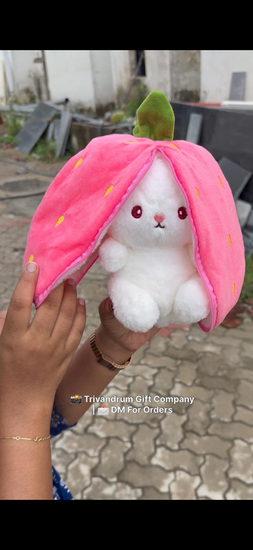 🍓🐰 A Sweet Surprise Hidden Inside!