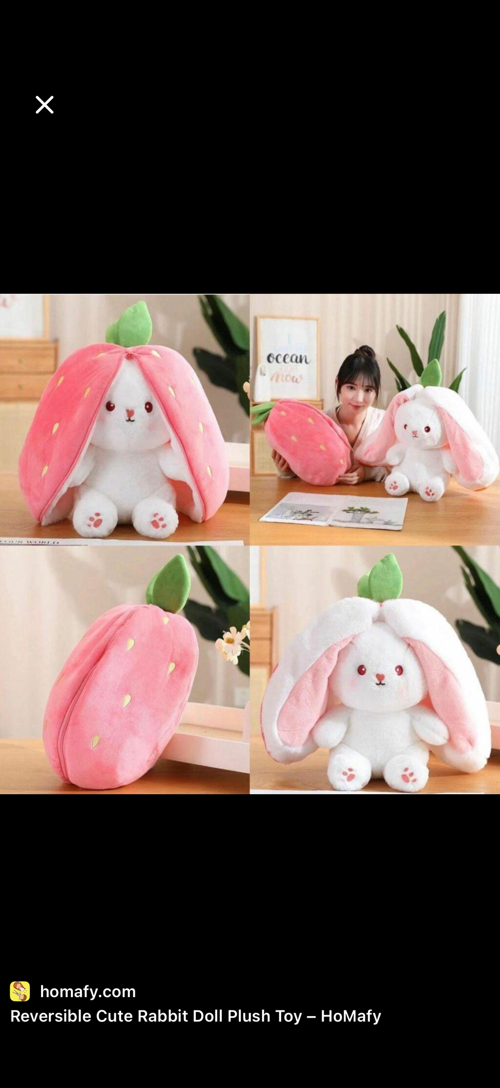 🍓🐰 A Sweet Surprise Hidden Inside!