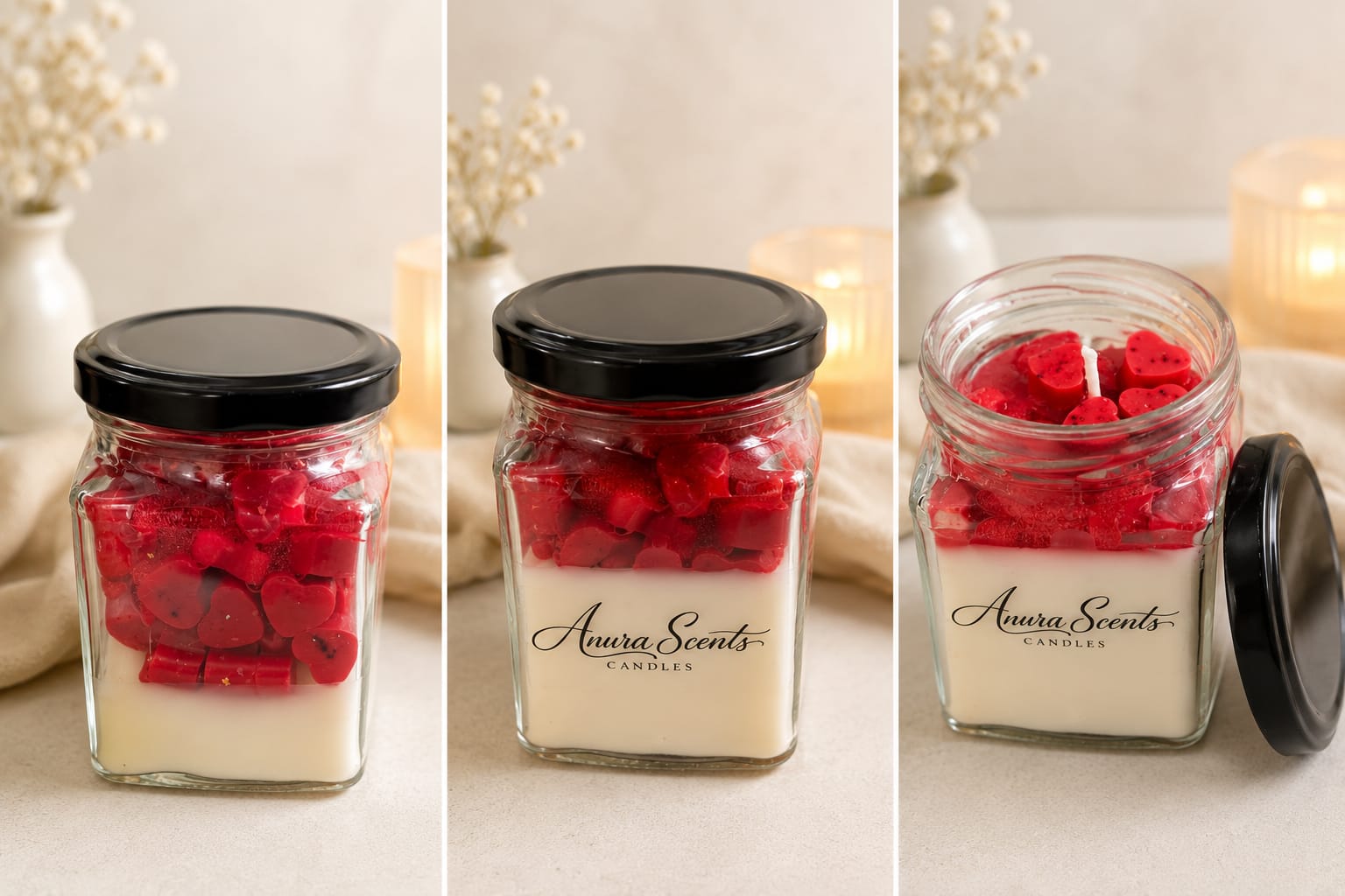 Love Jar Candles