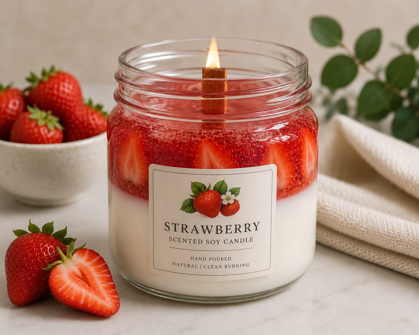Strawberry Jar